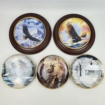 Franklin Mint Heirloom Recommendation Collectors Plate Set Of 5 2 Frames - £7.32 GBP