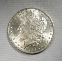 1883-O Silver Morgan Dollar UNC Coin AL808 - £49.70 GBP