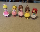 Disney Princess Toddler Dolls Poseable Figures 3-1/2&quot; dollhouse family f... - £11.01 GBP