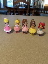 Disney Princess Toddler Dolls Poseable Figures 3-1/2&quot; dollhouse family figures - £11.01 GBP