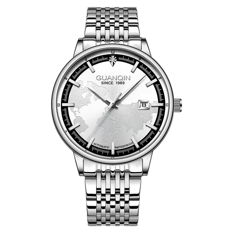 GuanQin 16261 fully automatic mechanical watch waterproof fashion  tourbillon me - £148.43 GBP