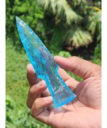 5.5–6&quot; Rare Blue Aqua Obsidian Arrowhead | Handmade Crystal Spear | Gift... - €12,65 EUR+