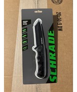 Schrade Regime Black G10 AUS-8 Fixed Black Blade Knife  Belt Sheath - 11... - $19.80