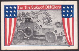 For the Sake of Old Glory Postcard Series - World War I Armored Car - £9.65 GBP