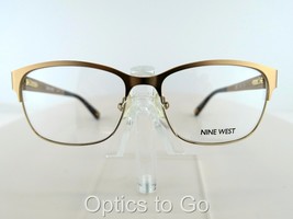 Nine West NW 1053 (780) SOFT GOLD 53-15-135 Eyeglass Frame - £17.16 GBP