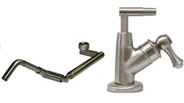 Kangen Ionizer Faucet and Ion Drain Spout - Satin Nickel - £217.14 GBP