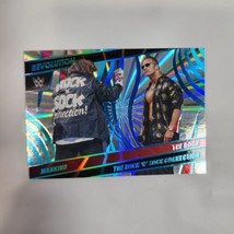 Rock N Sock Connection 2022 WWE Panini Revolution Mankind Sunburst 27/99  - £7.57 GBP