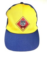 Cub Scout Wolf Ball Cap Yellow Blue One Size Fits All - $8.78