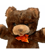 Brooklyn Doll Toy Co Teddy Bear Plush Chocolate Brown Stuffed Animal 18&quot;  - $39.00