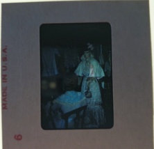 35mm Red Border Slide Montana 1953 Fancy Woman Inside Period Clothing Store - £4.32 GBP