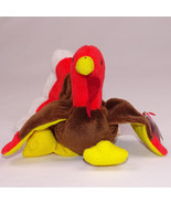RARE Ty Beanie Baby GOBBLES The Turkey 1996 Retired Beanie Baby With Bot... - $11.98 CAD
