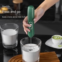 Milk Frother Egg Beater Coffee Frother Household Electric Milk Stirring Battery  - £11.77 GBP