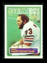 Vintage 1983 Topps Football Trading Card #31 Mike Hartenstine Chicago Bears - £3.86 GBP