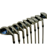 +2" XL XXL BIG TALL LEFT HANDED WIDE GIANT LEFTY LH IRON SET GOLF CLUBS IRONS NR - $1,413.48