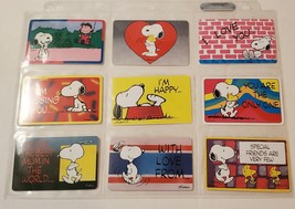 Vintage Peanuts Snoopy Woodstock message cards - lot of 9 - new !! HTF - $36.99