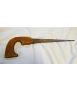 Vintage Wooden Handle Hand Saw With Blade - £23.93 GBP