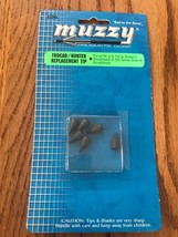 Muzzy Trocar/Hunter Tip Replacements 90gr &amp; 100gr…Broadheads 6 Tips-NEW-... - $87.88