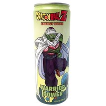 Dragon Ball Z Warrior Power Energy Beverage 12 oz Illustrated Cans Case of 12 - £36.98 GBP