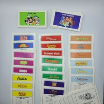 Disney Monopoly 2001 Replacement Cards Deeds Rules Manual Hasbro Magic Moments - £8.74 GBP