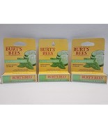 New Burt&#39;s Bees Cucumber Mint Moisturizing Lip Balm Lip Care 0.15 Oz 3 P... - $75.24 MXN