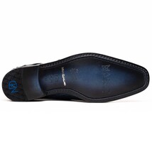 Genuine caiman crocodile Shoes Rovigo Navy image 5
