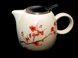 Tea Forte PUGG Ceramic Teapot Infuser No Loose Lea Tea Basket Included E... - $24.54