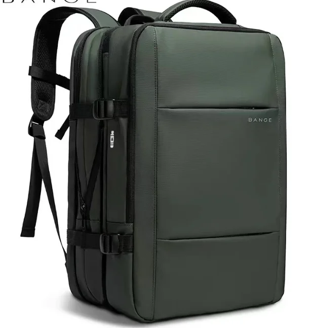 45L Expandable Large Travel Backpack Men Business USB Charging Laptop Backpacks  - £148.75 GBP