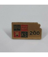 Vintage BPA KS 200 High Score Award Bowling Lapel Hat Pin - $99.97 MXN