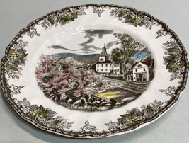 The Friendly Village by Johnson Bros. Dinner Plate 10 1/2” Village Green - £10.91 GBP