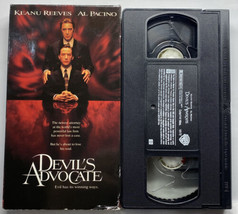 Devil&#39;s Advocate Keanu Reeves, Al Pacino (1998 Vhs ) Used Tested - £1.56 GBP