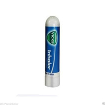 4Pcs.Vicks Inhaler Nasal Congestion Cold Allergy Blocked Stuffy Nose Fas... - $6.79