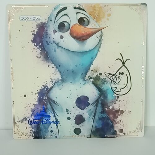 Frozen Olaf Disney 100th Limited Edition Art Card Print Big One 006/255 - $138.59