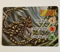 Marvel Overpower 1996 Character Cards Brood 3-Grid Attribute Card - £13.14 GBP
