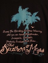 NWOT - HOT SOUTHERN MESS Black Adult L Double-Sided Short Sleeve Tee - £11.77 GBP