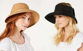 International Concepts Packable Roll-up Sun Visor Hat with Bow - £9.32 GBP