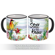 Hummingbird : Gift Mug Be Still and Know Animal Christian Evangelical Bird Lover - £12.60 GBP