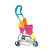 Barbie Puppy Dog Stroll N Play Stroller Only Extendable 2019 Toy 7 In Ma... - $9.85