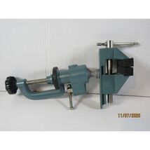 Vintage Metal Bench Vise Swivel Base Woodworking Craft Hobby Tool Clamp - $12.24