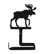 Village Wrought Iron Decorative Moose Design Toilet Tissue Holder - $26.86 CAD