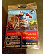 Marvel The Avengers Assemble Tattoos 50 Pack Stocking stuffers - £5.06 GBP