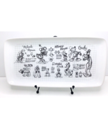 Serving Tray Disney Sketchbook Minnie Mickey Mouse &amp; Friends Sketch Plat... - $32.42 CAD