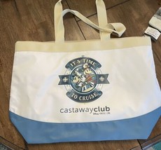 DISNEY CRUISE  LINE 25th Anniversary Castaway Club Member Beach Tote Bag... - £20.15 GBP