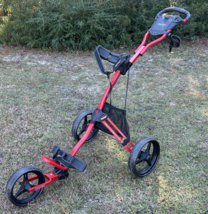 BAG BOY EXPRESS DLX PRO 3-Wheel Golf Push Cart Folding / Collapsible - $123.75