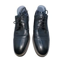 Nunn Bush Men&#39;s Calderone Cap Toe Oxford Lace Up Dress Shoes Black Leath... - $440.27 MXN