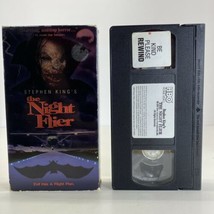 Stephen King&#39;s The Night Flier VHS 1997 Tested! Miguel Ferrer Vampire Horror! - £7.67 GBP