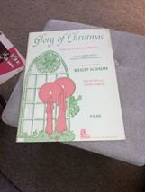 Glory of Christmas Solos for Piano or Organ Compiled by Wesley Schaum - £4.65 GBP