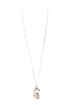 MAISON MARGIELA Womens Necklace Whistles Sports 951 Silver Length 19&quot; S54UU0011 - £172.97 GBP