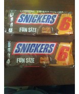 Snickers Fun Size 6 3.40 OZ Set Of 2 - £14.35 GBP