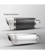 Motorcycle modified exhaust pipe Z400 R3 CBR650 MT09 K165 universal tail... - $441.54 CAD