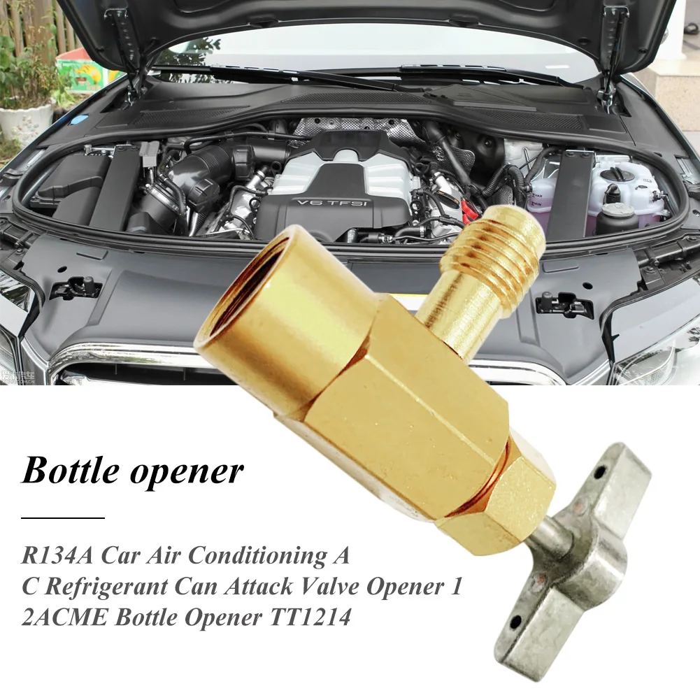 R134a Refrigerante Bottle Opener Air Conditioner Tools Fre on Refrigerant Can - $13.78